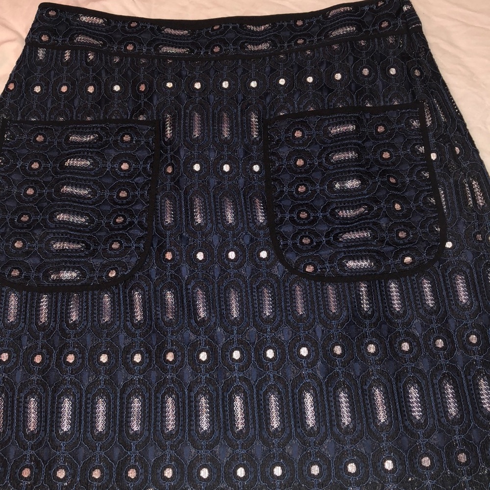 NWT⭐️Brand new skirt - navy, black and silver🖤